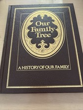 Our Family Tree Book, A History of Our Family, 1977, Vintage, Ready To Use