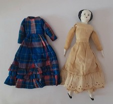 Vintage Porcelain China Head Doll 1970s or 1980s