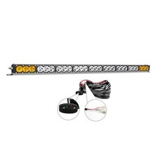 49 inch LED Light Bar Single 49 inch Dual Color with 2 Button Wiring Harness