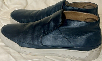 John Varvatos Star USA Remy Leather Slip-On Sneaker Boots 9.5