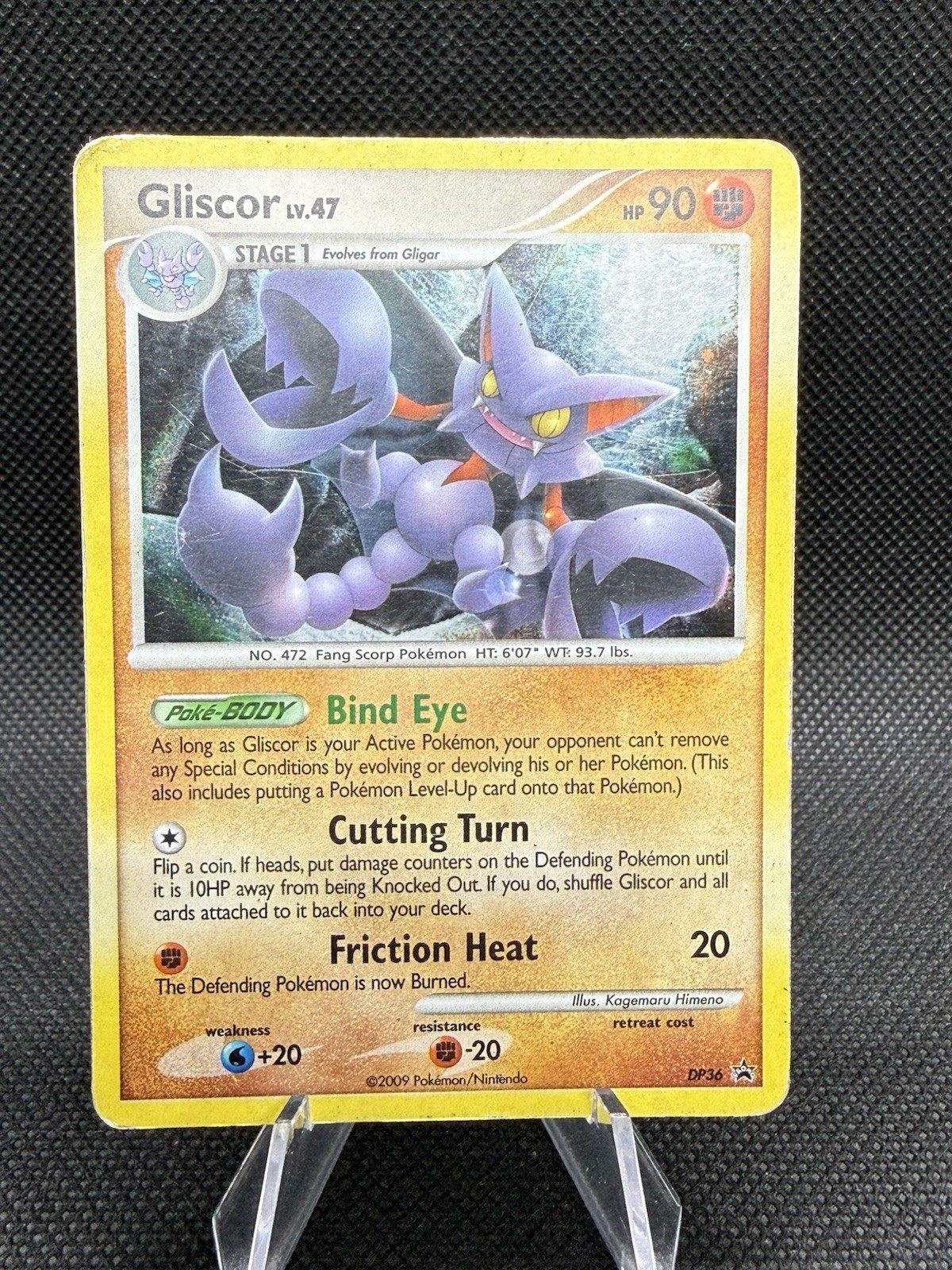 Gliscor DP36 Diamond and Pearl Holo HP