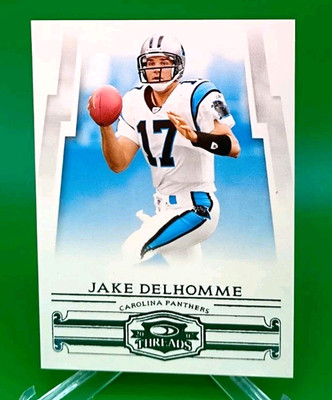 2007 Donruss Threads - Jake Delhomme #67 Blue Century Proof 320/350