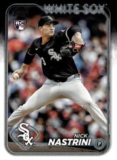 2024 Topps Update US225 Nick Nastrini Chicago White Sox Rookie Card