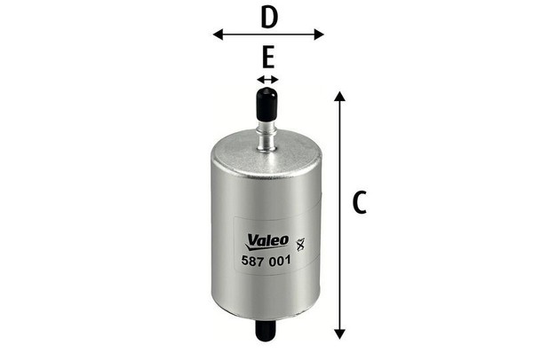 Valeo Kraftstofffilter Kraftstoff FüR CitroëN Dacia Opel DS U.A. 92-22 587001-image