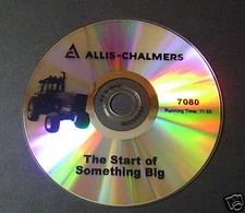 New Farm Tractor Sales Color DVD for Allis Chalmers 7080 AC