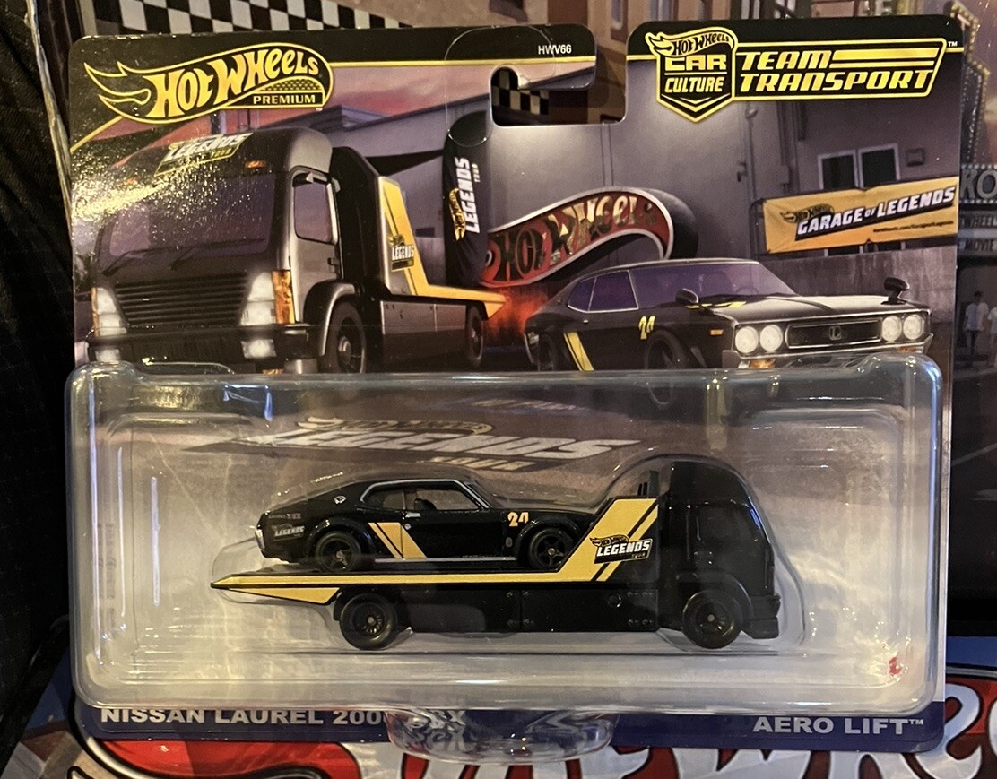 NISSAN LAUREL 2000 SGX  AERO LIFT  ヤマダ電機 ホットウィール チームトランスポート HOT WHEELS LEGENDS TOUR