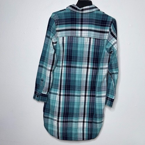 Abito Camicia Coperta Esterna 100% Cotone Biologico Donna Taglia Media - Foto 4 di 11