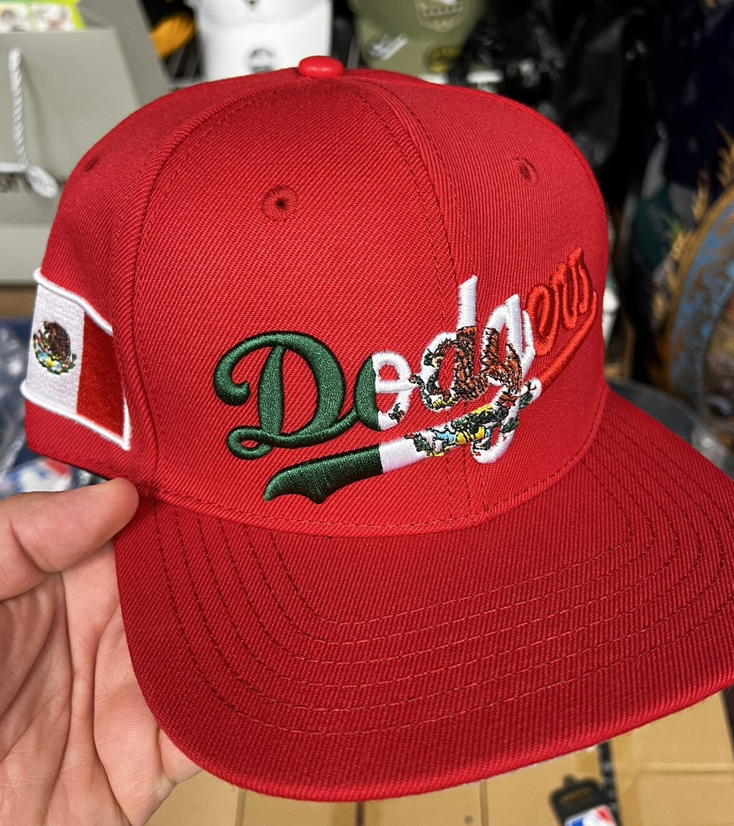 Pro Standard Los Angeles Dodgers Mexico flag snapback hat