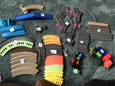 LOT  Thomas The Train Track Master Track Mixed MATTEL Gullane 2013- 85 pieces