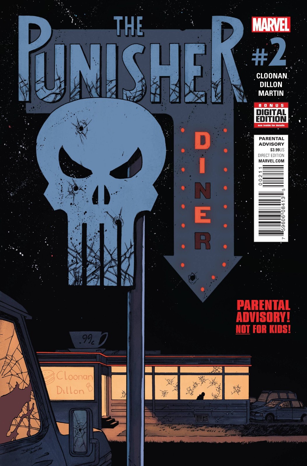 THE PUNISHER #2 BY MARVEL  2016 - 2018 1$ COMIC SALE + BONUS