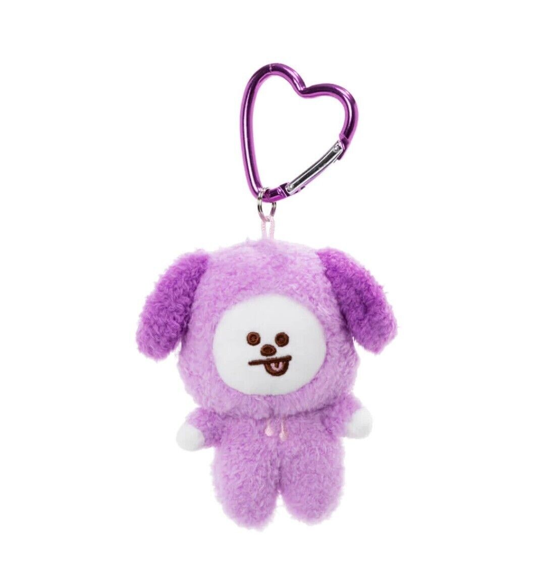 BTS Official Goods BT21 CHIMMY PURPLE MASCOT KEYCHAIN BNWT | eBay