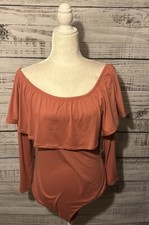 NWT long sleeve bodysuit size large