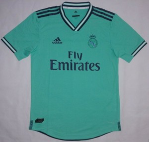 Adidas Real Madrid Authentic Third Jersey - Size Small ...