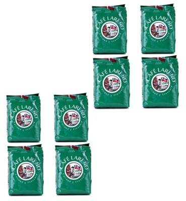 (8 PKS/14 OZ) COFFEE LARENO CAFE LAREÑO DE PUERTO RICO 100% PURE GROUND COFFEE