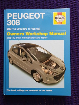 PEUGEOT 308 HAYNES MANUAL 2007-12 1.4 1.6 PETROL 1.6 DIESEL hatchback