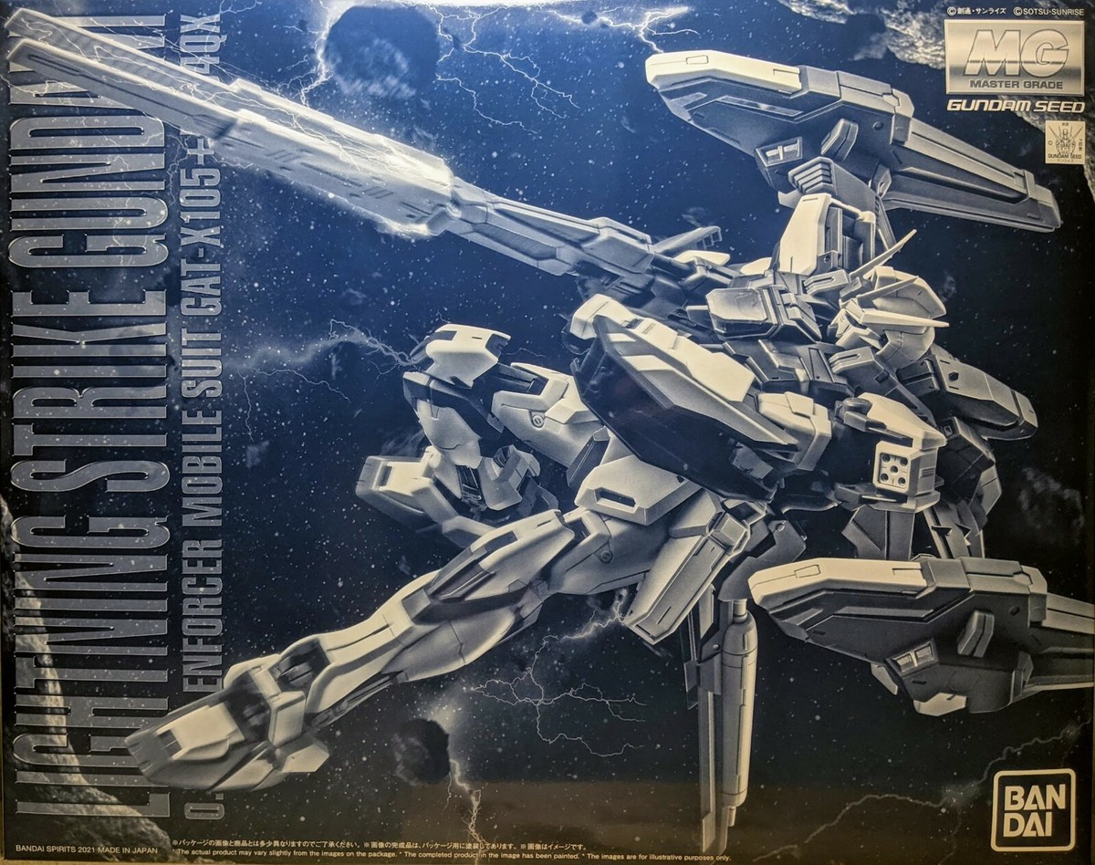 Premium Bandai MG 1/100 LIGHTNING STRIKE GUNDAM Ver.RM GAT-X105+