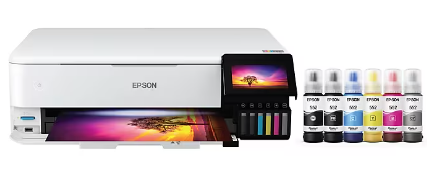 EPSONプリンターEP807AB【通電OK】 新色「ピスタチオグリーン」登場！家庭用インクジェットプリンター計5