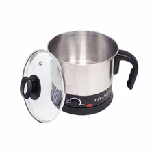 Tayama 1 qt. Stainless Steel Electric Multi-Cooker with Detachable Base