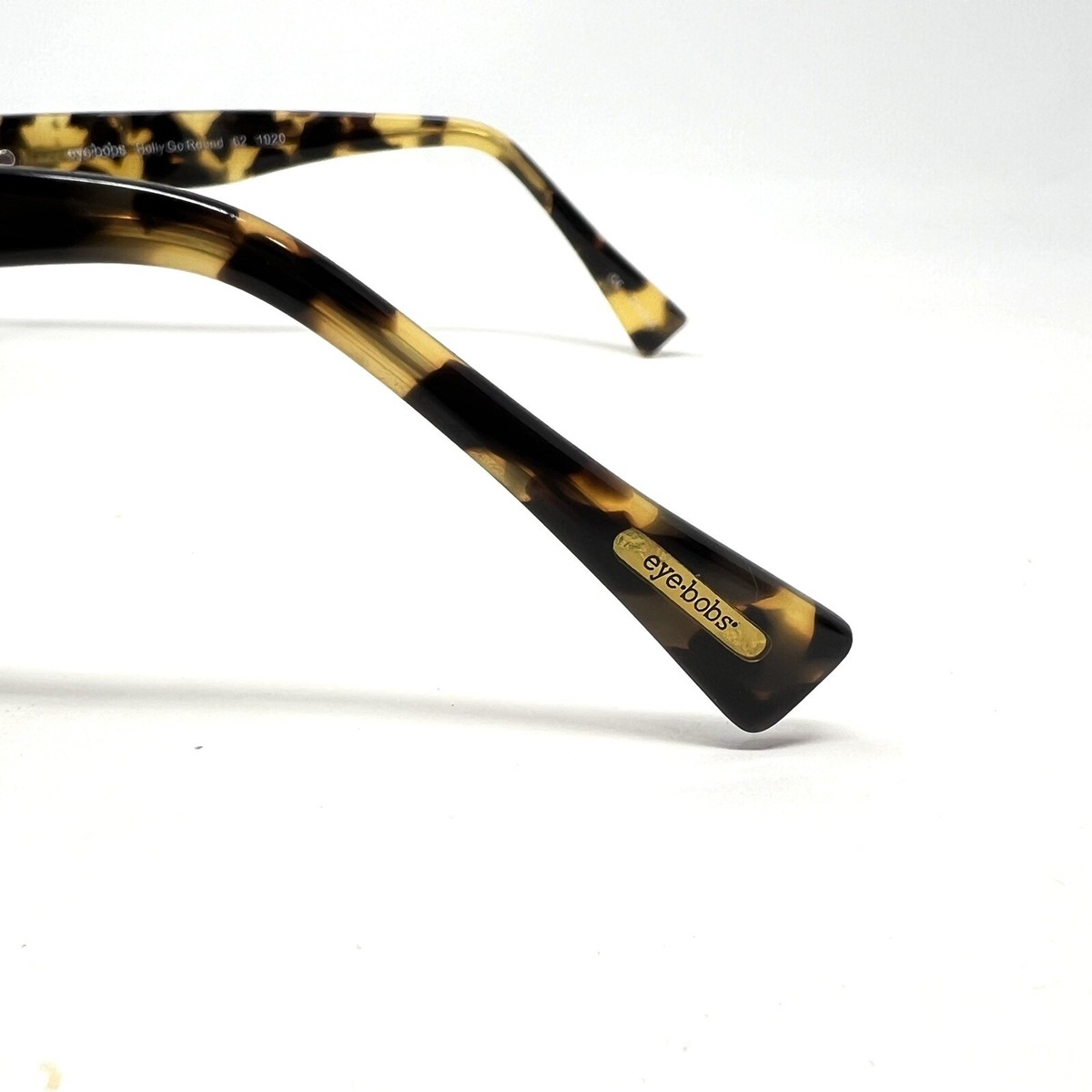 Eye-Bobs Holly Go Round 62 1920 Hand Made Tortoiseshell Sunglasses  Frames Designer Round Sunglasses | eyebobs main image 4