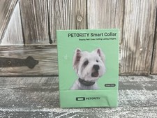 PETORITY Smart Pet Collar - GPS TRACKER AND HEALTH MONITOR Space Gray M