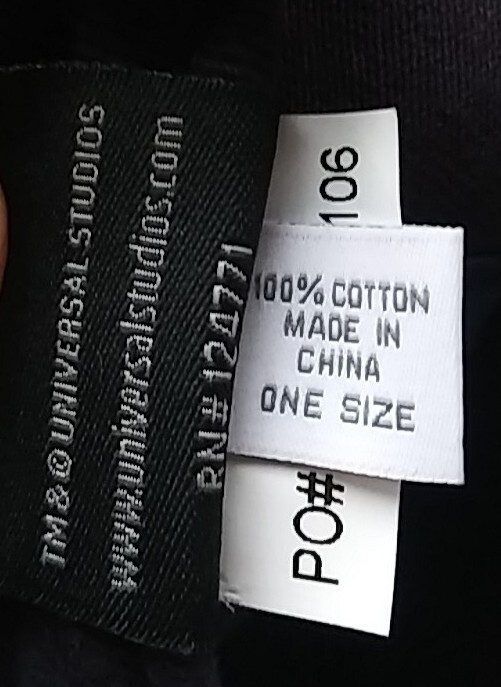 Universal Studios Navy Blue Baseball Hat 100% Cot… - image 6