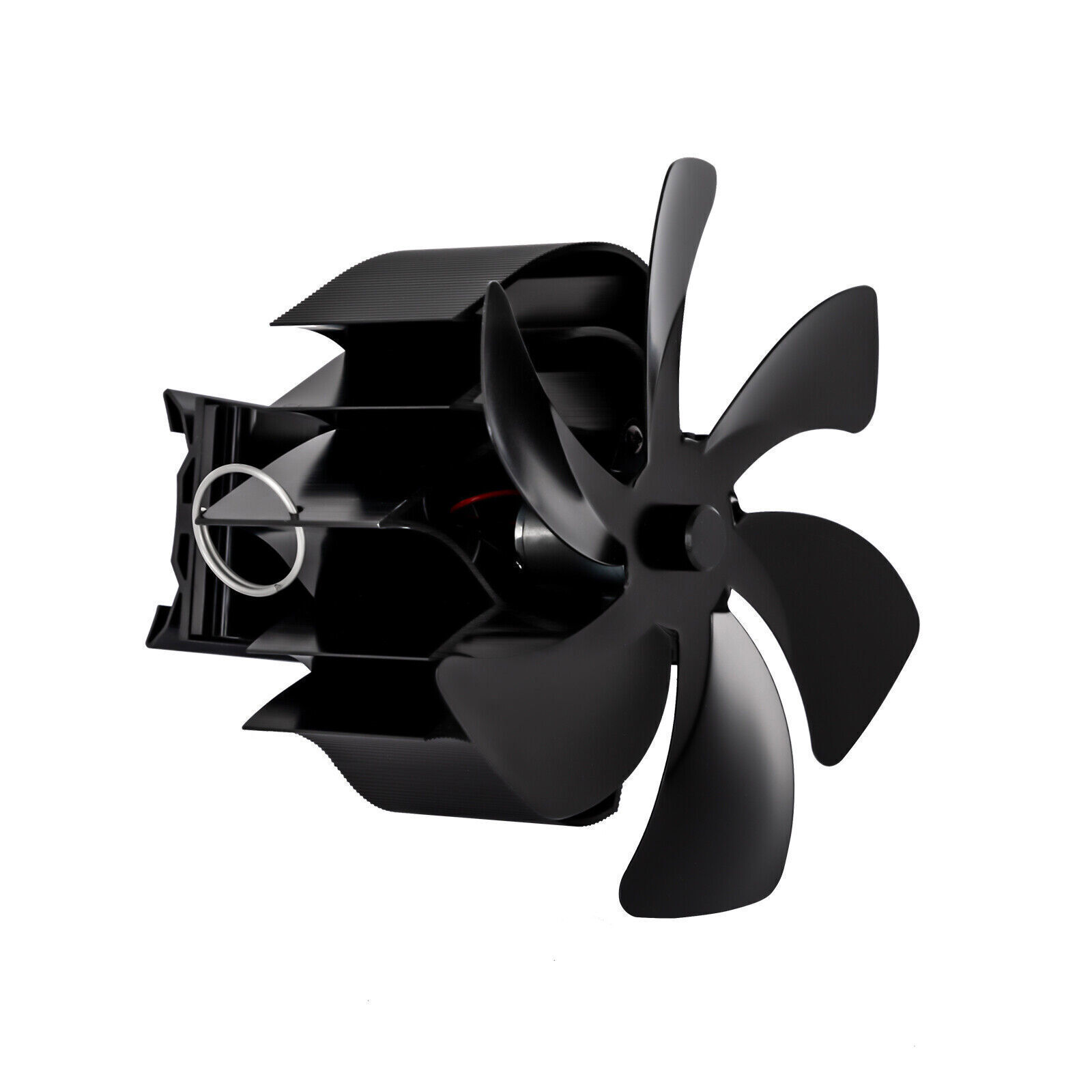 6 Blades Home Flue Pipe Stove Fan Fireplace Wood Burning Heat Powered Stove Fans eBay