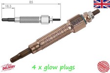 4X Diesel Heater Glow Plugs For Ford Maverick Nissan Serena 1952464  GLP049 