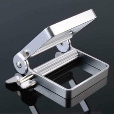 Toothpaste Squeezer Tool Dispenser Metal Paint Tube Wringer L0 Roller Hand U.S