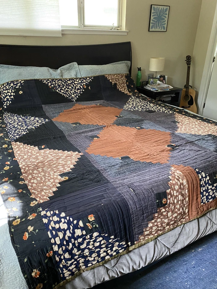 DE COLECCIÓN HECHO A MANO REINA Diamantes Completos Boho Cosidos a Mano Foto 2 de 4