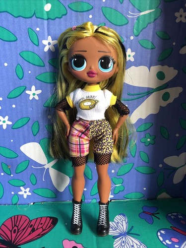 Lol Surprise Omg Series 2 Alt Grrrl Doll Yellow Black Highlight Hair Dressed Ebay