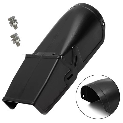 Sleek Black Snow Thrower Chute Assembly Compatible With Multiple-Models