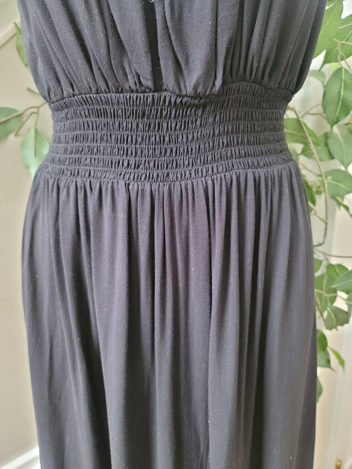 As U Wish Women's Black Solid Polyester Scoop Nec… - image 7