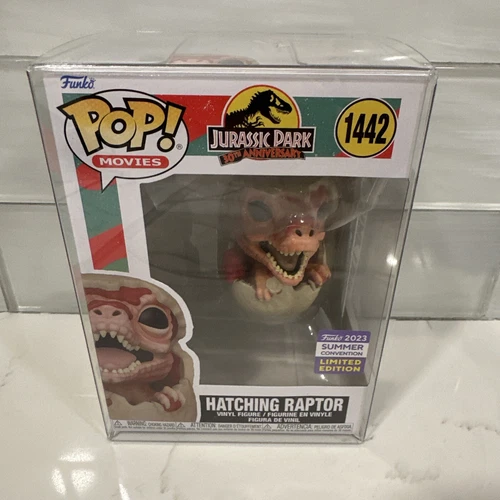 Funko Pop SDCC 2023 Jurassic Park Hatching Raptor 1442