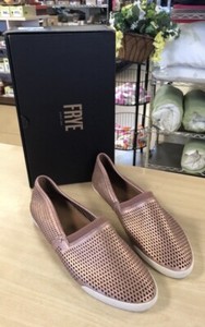 frye melanie perforated slip on