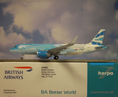 AIRBUS A320 NEO DE BRITISH AIRWAYS BA BETTER WORLD
