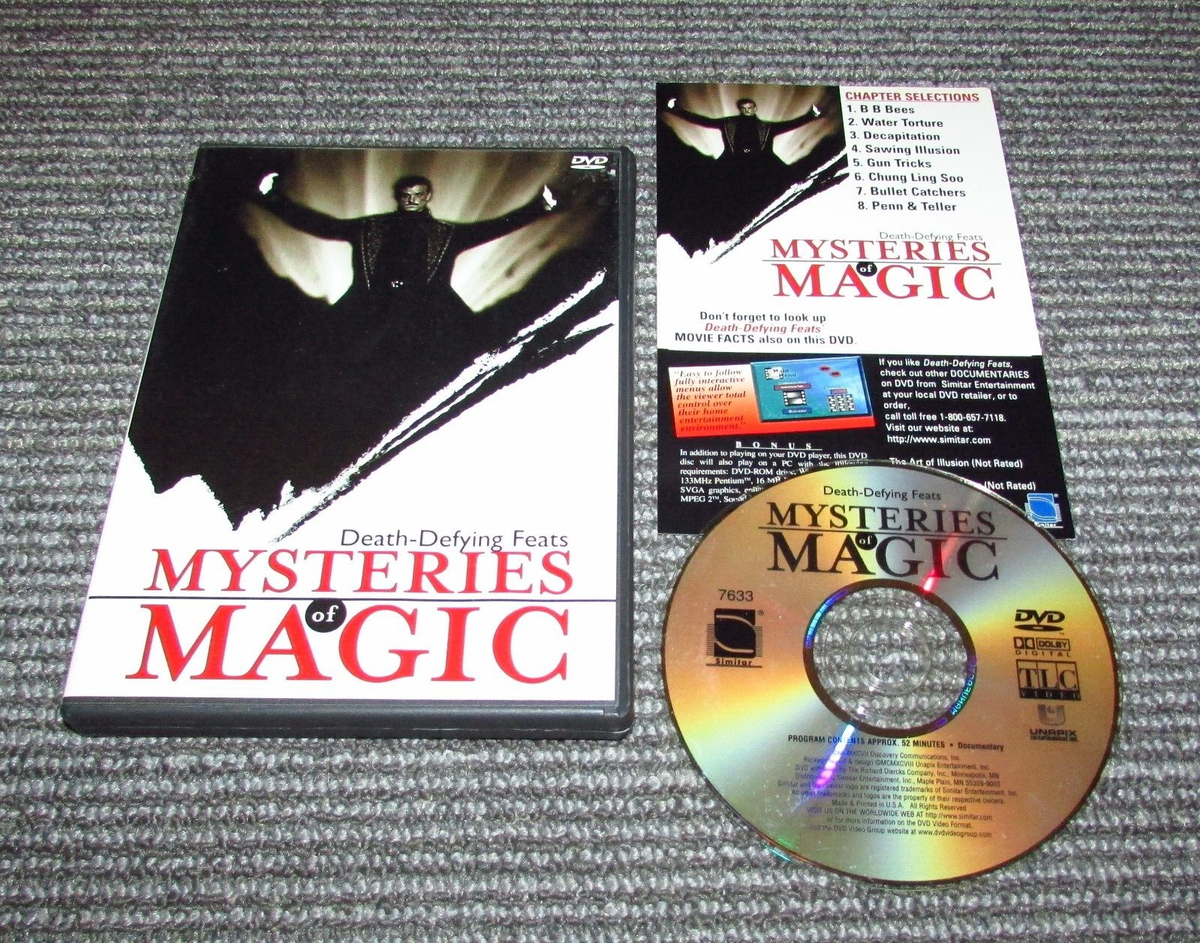 その他 Mysteries of Magic 3: Death-Defying Feats [DVD] Mysteries of Magic - Death Defying Feats (DVD, 1999) Fast