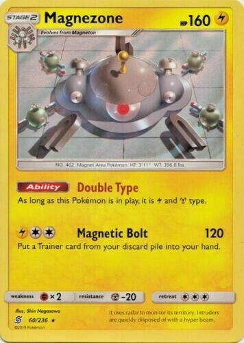 Magnezone 60/236 S&M Unified Minds HOLO RARE PERFECT MINT! Pokemon   - Afbeelding 1 van 1