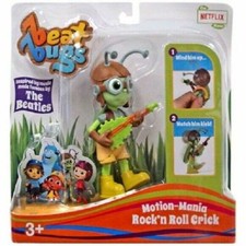 BLIP TOYS BEAT BUGS MOTION-MANIA ROCK N ROLL CRICK *DISTRESSED