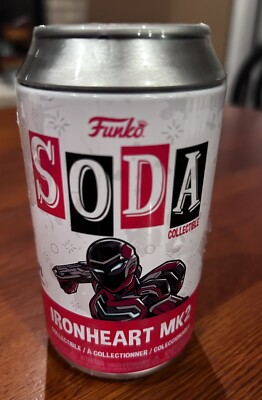 IRONHEART MK2 Black Panther Wakanda Forever Vinyl FUNKO Soda NEW - Chase?  2022