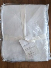 POTTERY BARN Set of 2 - Broadway Panels-Blackout-50x84"- White-OPEN BOX