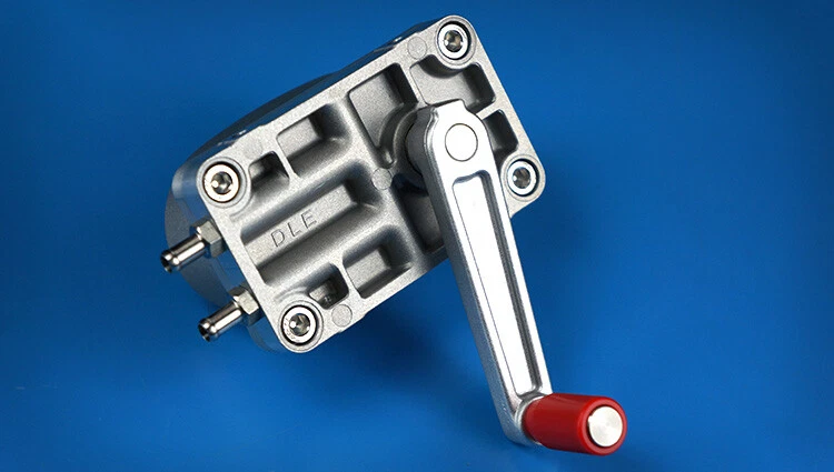 DLE Hand Fuel Pump Flow Metal Gear 18ml/roll Oil Pump f RC Airplane Gas Methanol - Image 2 of 4