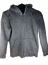 The Children Place Unisex Hoodie Grays Long Sleeves s Pocket Classic Full Zip