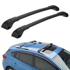 OEM 2018-2023 Subaru Crosstrek Aero-Style Roof Rack Cross Bar Set NEW E361SFL400