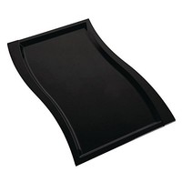 Aps Wave Melamine Platter Black Gn 1/1 Serving Tray Restaurant Bar Commercial. B Aps Wave Melamine Platter Black Gn 1/1 Serving Tray Restaurant Bar Commercial. B
