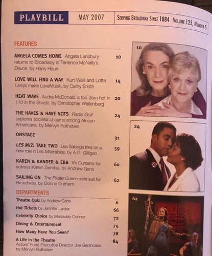 Broadway, Off Broadway & Try-Out Playbill - Picture 448 of 728