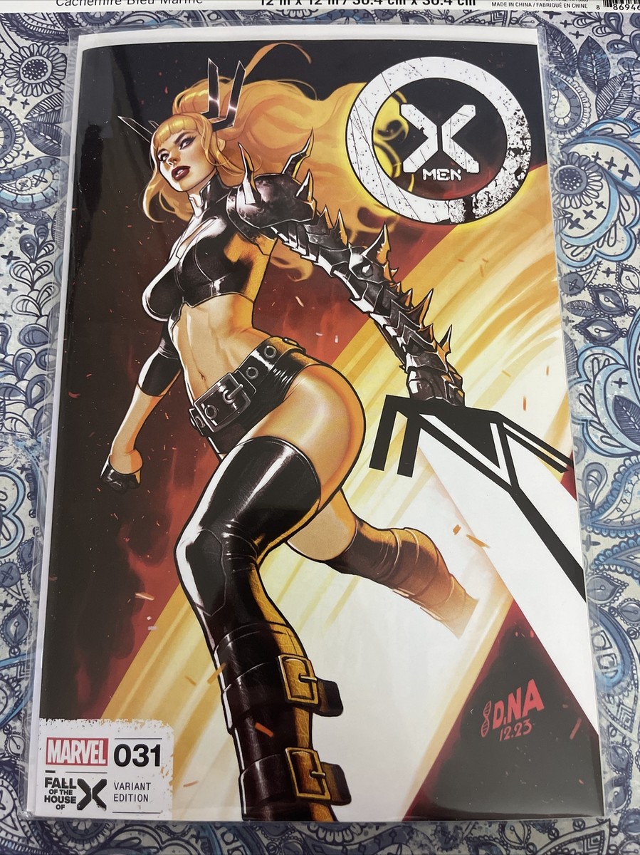 X-MEN #31 DAVID NAKAYAMA MAGIK VIRGIN + TRADE DRESS VARIANT COVER