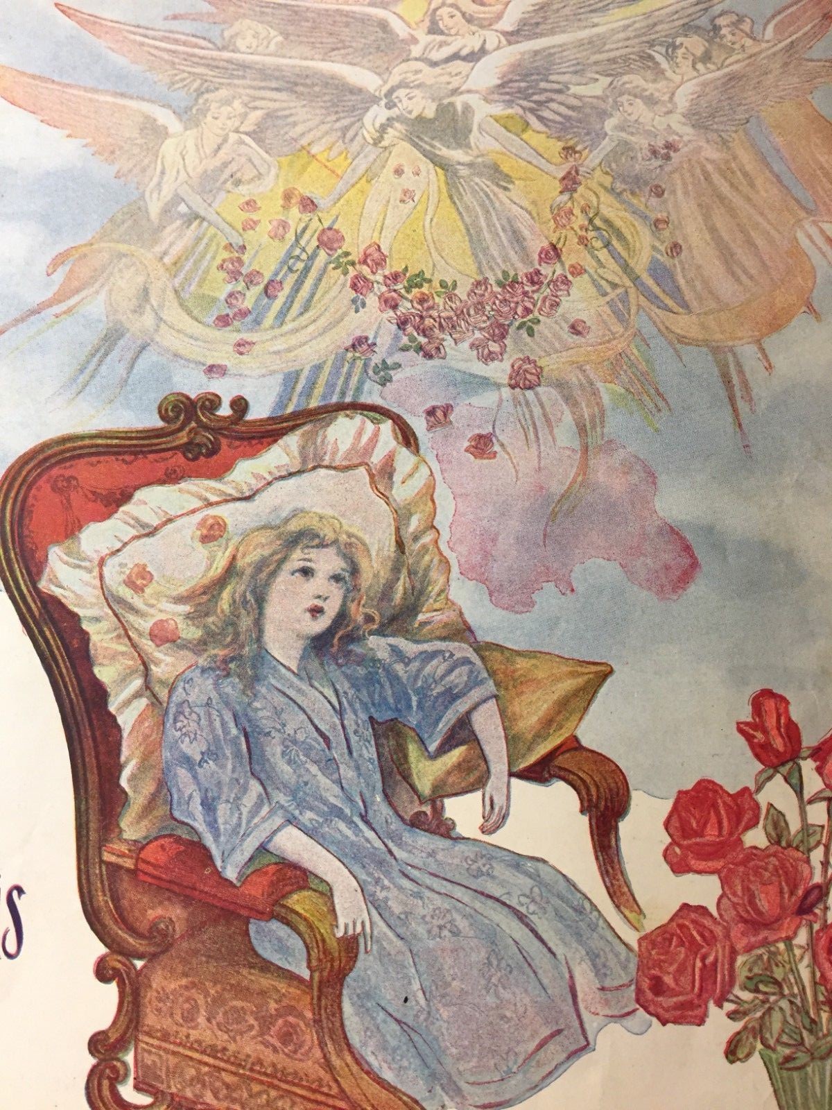 Vintage Sheet Music, Will The Roses Bloom In Heaven, 1911 Chas. K