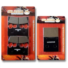 For Suzuki F+R Brake Pads GSF1200 Bandit(2001-2005) GSX1300R Hayabusa 1999-2007