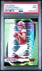 146561809 Jayden Daniels 2024 Panini Prizm #347 Neon Green Pulsar RC PSA 9