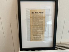 OSWALD MOSLEY ‘EX BLACK SHIRTS’ UNION MOVEMENT POST WAR POLITICAL FLYER SHEET